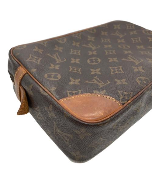 LOUIS VUITTON（ルイ ヴィトン）LOUIS VUITTON (ルイ ヴィトン) クラッチバッグ　モノグラム コンピエーニュ ブラウンの古着・服飾アイテム