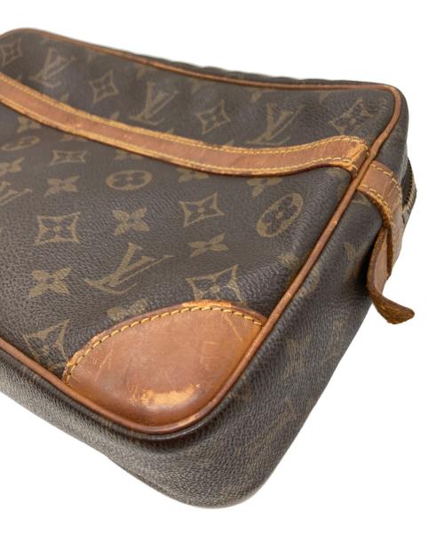 LOUIS VUITTON（ルイ ヴィトン）LOUIS VUITTON (ルイ ヴィトン) クラッチバッグ　モノグラム コンピエーニュ ブラウンの古着・服飾アイテム