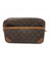 LOUIS VUITTON（ルイ ヴィトン）の古着「クラッチバッグ　モノグラム コンピエーニュ」｜ブラウン