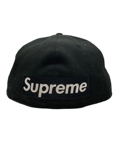 SUPREME（シュプリーム）Supreme (シュプリーム) New Era (ニューエラ) Reverse Box Logo New Era Cap（リバース　ボックス　ロゴ　ニュー　エラ　キャップ） ブラックの古着・服飾アイテム