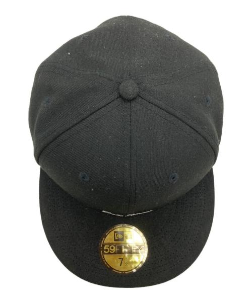 SUPREME（シュプリーム）Supreme (シュプリーム) New Era (ニューエラ) Reverse Box Logo New Era Cap（リバース　ボックス　ロゴ　ニュー　エラ　キャップ） ブラックの古着・服飾アイテム
