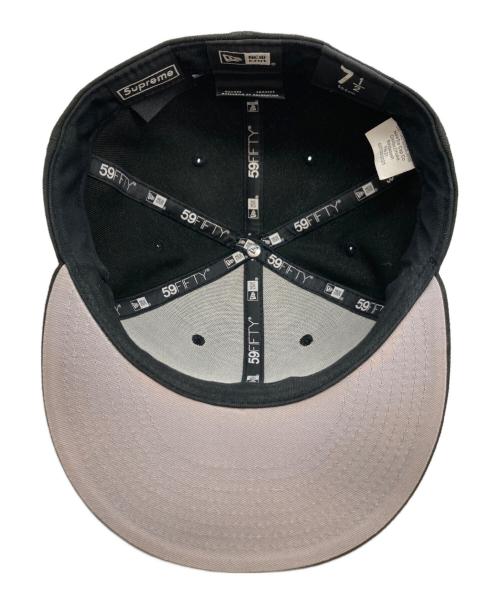 SUPREME（シュプリーム）Supreme (シュプリーム) New Era (ニューエラ) Reverse Box Logo New Era Cap（リバース　ボックス　ロゴ　ニュー　エラ　キャップ） ブラックの古着・服飾アイテム