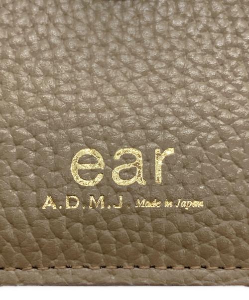 EAR（イア）EAR (イア) A.D.M.J. (エーディーエムジェイ) クロコ型押しカードケース ブラウンの古着・服飾アイテム