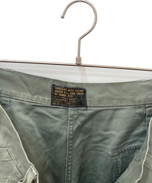 U.S.AIR FORCE（ユーエスエアフォース）U.S.AIR FORCE (ユーエスエアフォース) MECHANIC PANTS カーキ サイズ:記載無しの為実寸参照の古着・服飾アイテム