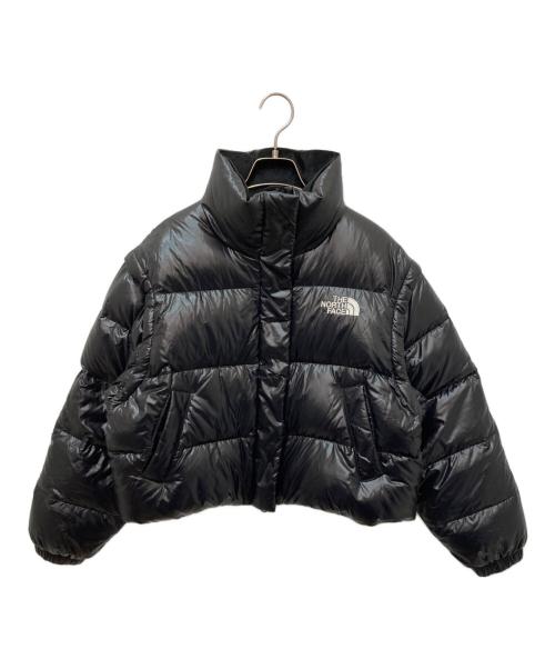 THE NORTH FACE（ザ ノース フェイス）THE NORTH FACE (ザ ノース フェイス) W'S GLOSSY DT DOWN JACKET ブラック サイズ:Mの古着・服飾アイテム
