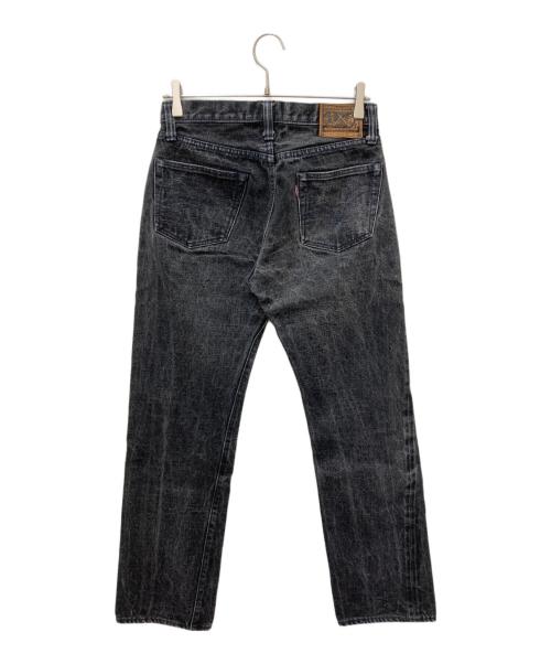 SAMURAI JEANS（サムライジーンズ）SAMURAI JEANS (サムライジーンズ) ボタンフライストレートデニムパンツ ブラック サイズ:31の古着・服飾アイテム