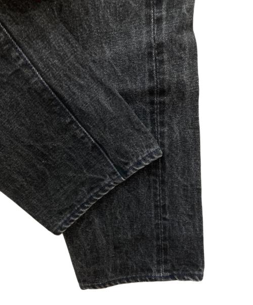 SAMURAI JEANS（サムライジーンズ）SAMURAI JEANS (サムライジーンズ) ボタンフライストレートデニムパンツ ブラック サイズ:31の古着・服飾アイテム