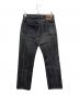SAMURAI JEANS (サムライジーンズ) ボタンフライストレートデニムパンツ ブラック サイズ:31：17000円
