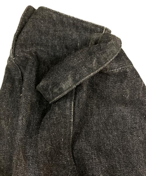 SAMURAI JEANS（サムライジーンズ）SAMURAI JEANS (サムライジーンズ) デニム3Ｂジャケット ブラック サイズ:Mの古着・服飾アイテム