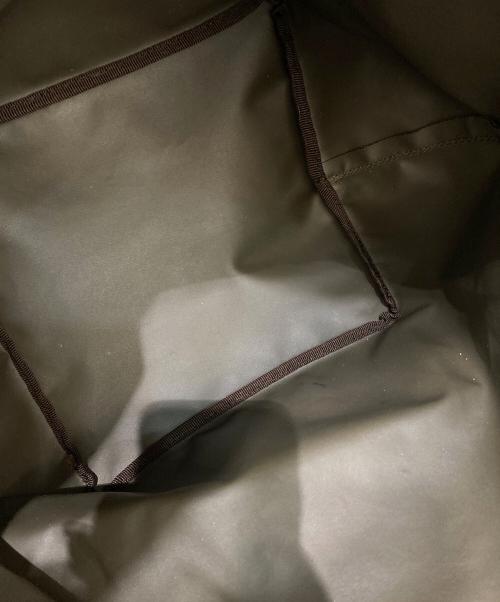 Herve Chapelier（エルベシャプリエ）Herve Chapelier (エルベシャプリエ) カモフラミニンドバッグ　コーデュラ舟型トートM ブラウンの古着・服飾アイテム