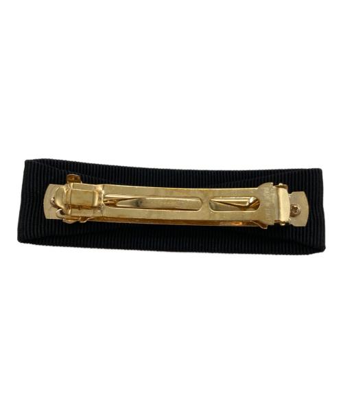 Salvatore Ferragamo（サルヴァトーレ フェラガモ）Salvatore Ferragamo (サルヴァトーレ フェラガモ) ヴァラ バレッタ ブラック×ホワイトの古着・服飾アイテム