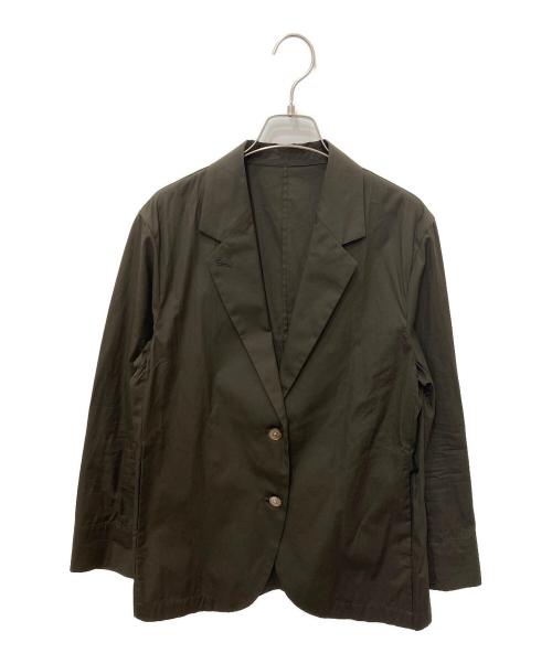 Curensology（カレンソロジー）Curensology (カレンソロジー) コットン2Bジャケット カーキ サイズ:Fの古着・服飾アイテム