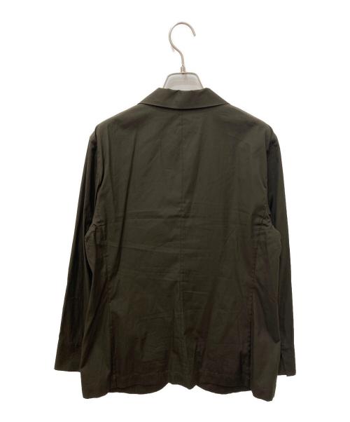 Curensology（カレンソロジー）Curensology (カレンソロジー) コットン2Bジャケット カーキ サイズ:Fの古着・服飾アイテム