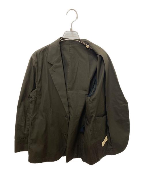 Curensology（カレンソロジー）Curensology (カレンソロジー) コットン2Bジャケット カーキ サイズ:Fの古着・服飾アイテム