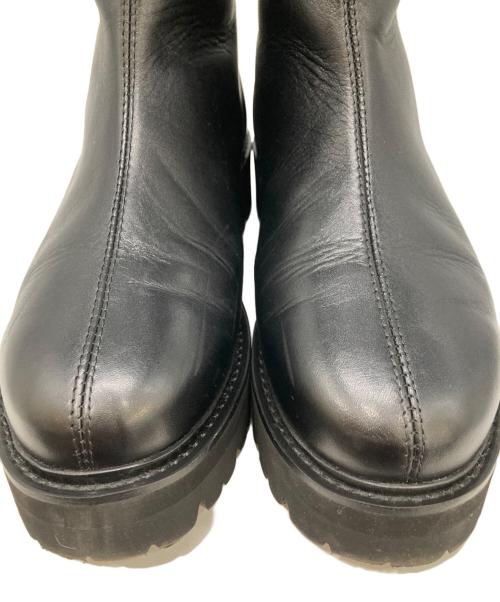 Caminando（カミナンド）Caminando (カミナンド) バックジップブーツ ブラック サイズ:SIZE 9の古着・服飾アイテム