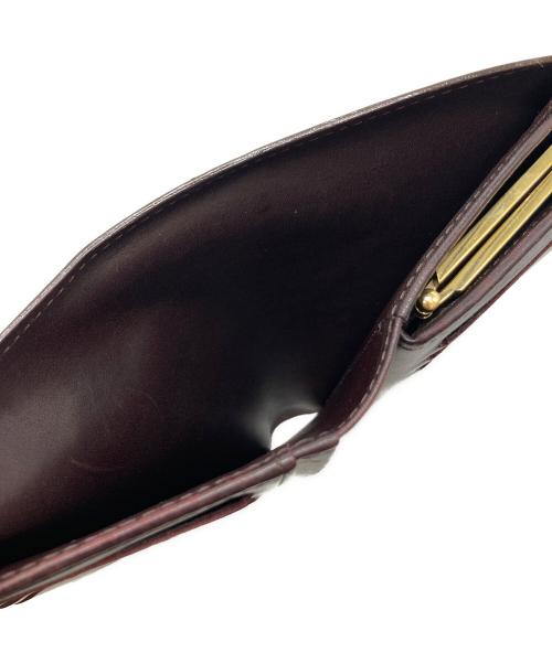 LOUIS VUITTON（ルイ ヴィトン）LOUIS VUITTON (ルイ ヴィトン) がま口財布　ヴェルニ　ポルトフォイユ・ヴィエノワ アマラントの古着・服飾アイテム