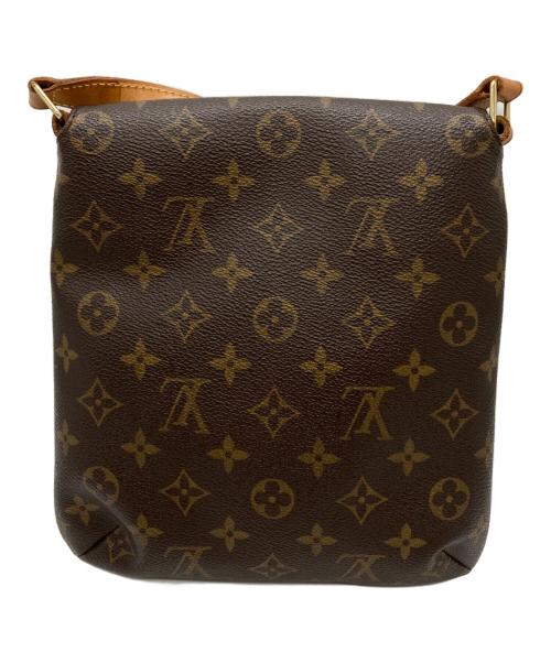 LOUIS VUITTON（ルイ ヴィトン）LOUIS VUITTON (ルイ ヴィトン) ショルダーバッグ　モノグラム　ミュゼット・サルサ ショート ブラウンの古着・服飾アイテム