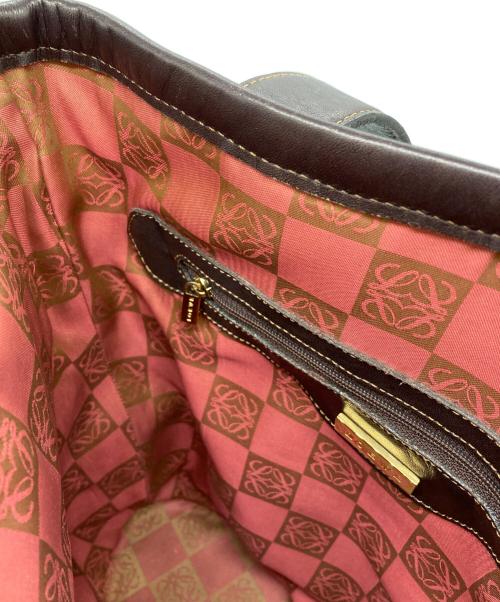 LOEWE（ロエベ）LOEWE (ロエベ) トートバッグ ブラウン・ピンクの古着・服飾アイテム