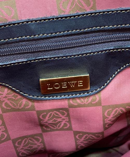 LOEWE（ロエベ）LOEWE (ロエベ) トートバッグ ブラウン・ピンクの古着・服飾アイテム