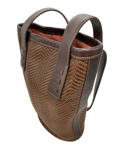 LOEWE（ロエベ）LOEWE (ロエベ) トートバッグ ブラウン・ピンクの古着・服飾アイテム