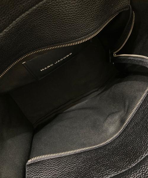 MARC JACOBS（マークジェイコブス）MARC JACOBS (マークジェイコブス) large Leather Tote ブラックの古着・服飾アイテム