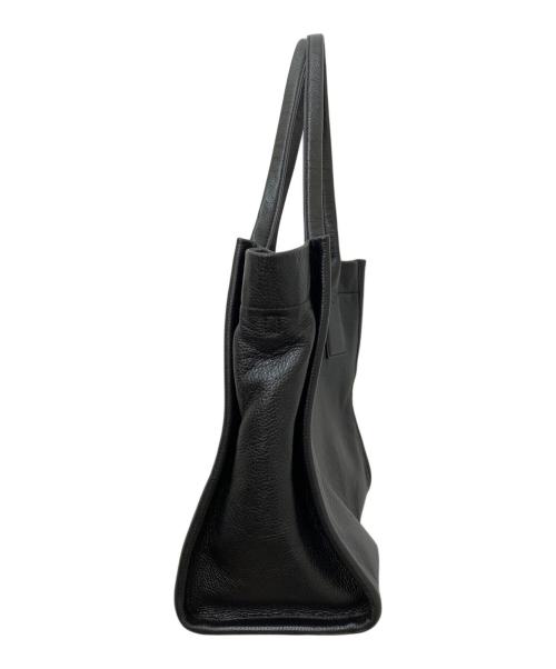 MARC JACOBS（マークジェイコブス）MARC JACOBS (マークジェイコブス) large Leather Tote ブラックの古着・服飾アイテム
