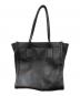 MARC JACOBS (マークジェイコブス) large Leather Tote ブラック：16000円