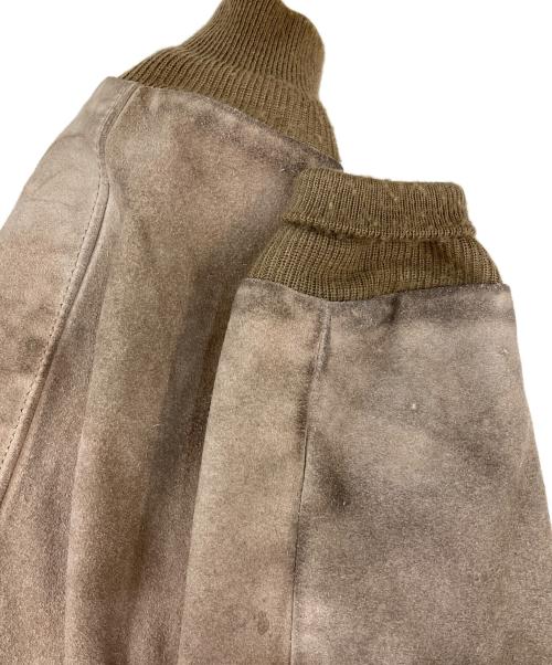 Schott（ショット）Schott (ショット) スウェードブルゾン ブラウン サイズ:40の古着・服飾アイテム