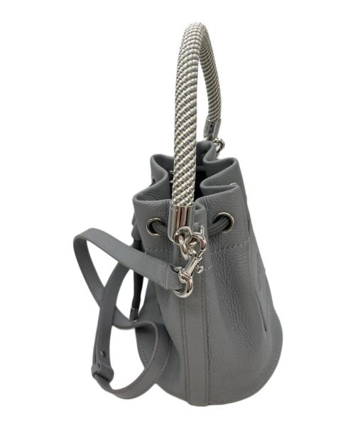MARC JACOBS（マークジェイコブス）MARC JACOBS (マークジェイコブス) THE BUCKETショルダーバッグ ブルーの古着・服飾アイテム