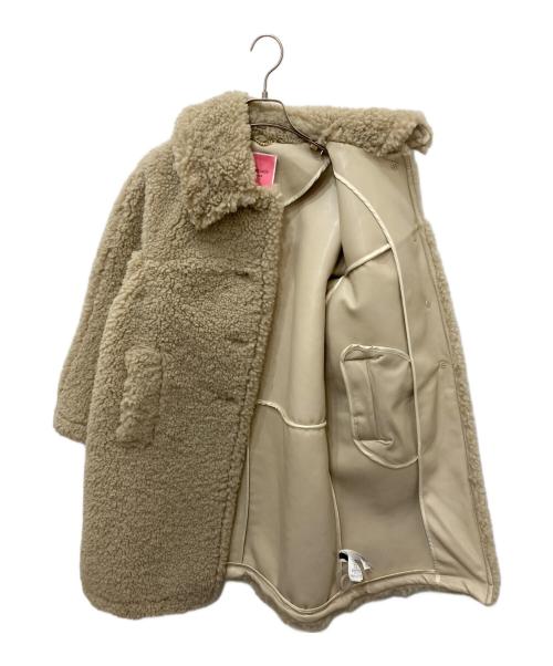 Kate Spade（ケイトスペード）Kate Spade (ケイトスペード) Faux Shearling Coat ベージュ サイズ:Sの古着・服飾アイテム