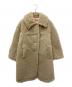 Kate Spade（ケイトスペード）の古着「Faux Shearling Coat」｜ベージュ