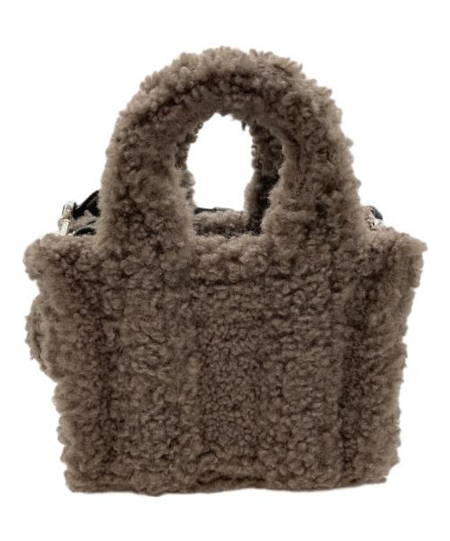 MARC JACOBS（マークジェイコブス）MARC JACOBS (マークジェイコブス) THE TEDDY MINI ショルダーバッグ ブラウンの古着・服飾アイテム