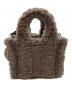 MARC JACOBS (マークジェイコブス) THE TEDDY MINI ショルダーバッグ ブラウン：12000円