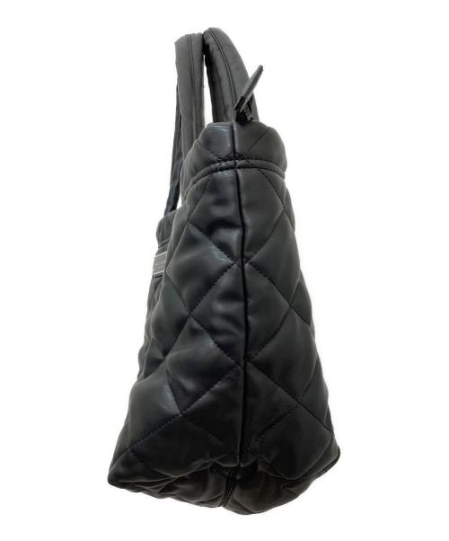 MARC JACOBS（マークジェイコブス）MARC JACOBS (マークジェイコブス) キルティングハンドバッグ ブラックの古着・服飾アイテム