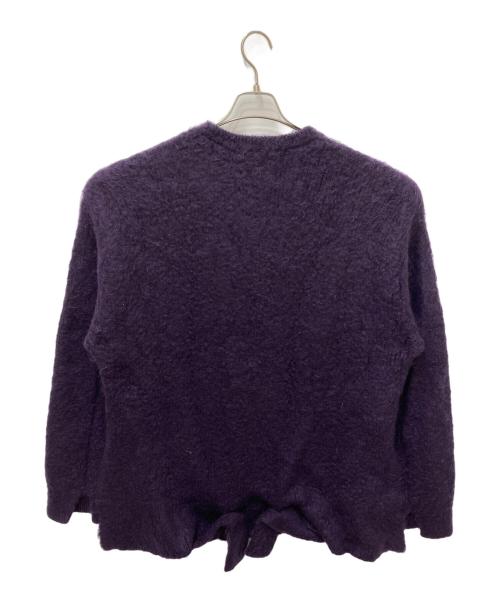 stein（シュタイン）stein (シュタイン) KID MOHAIR LS KNIT パープル サイズ:Mの古着・服飾アイテム