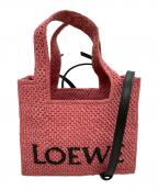LOEWEロエベ）の古着「フォントトートミニハンドバッグ」｜ピンク