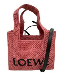 LOEWE（ロエベ）の古着「フォントトートミニハンドバッグ」｜ピンク