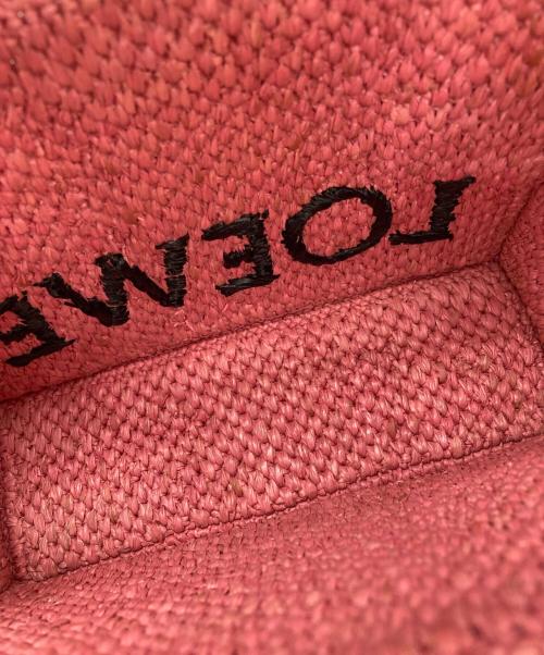 LOEWE（ロエベ）LOEWE (ロエベ) フォントトートミニハンドバッグ ピンクの古着・服飾アイテム