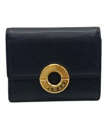 BVLGARI（ブルガリ）の古着「2つ折り財布」｜ブラック