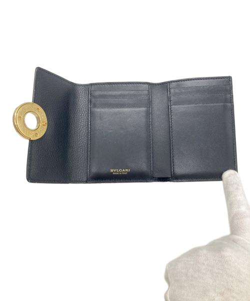 BVLGARI（ブルガリ）BVLGARI (ブルガリ) 2つ折り財布 ブラックの古着・服飾アイテム