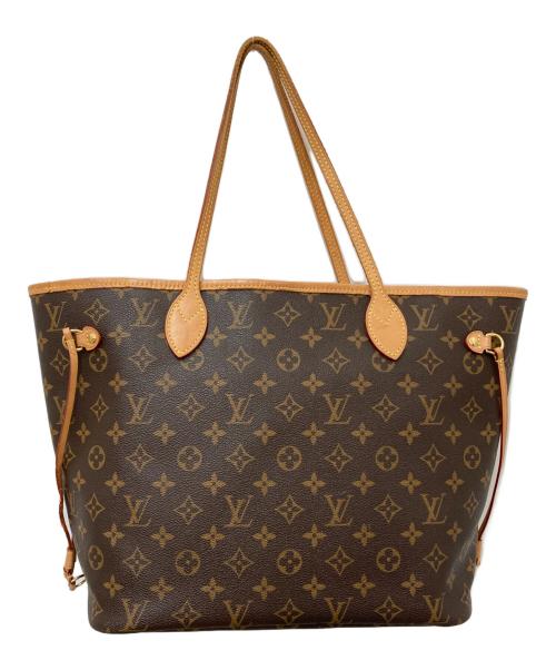 LOUIS VUITTON（ルイ ヴィトン）LOUIS VUITTON (ルイ ヴィトン) モノグラム　ネヴァーフルMM　トートバッグ フューシャの古着・服飾アイテム