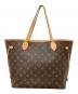 LOUIS VUITTON（ルイ ヴィトン）の古着「モノグラム　ネヴァーフルMM　トートバッグ」｜フューシャ