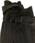 中古・古着 Y's (ワイズ) WOOL + AIR SPUN CHINO COMBO STEN COLLAR COAT ブラック サイズ:1：35000円