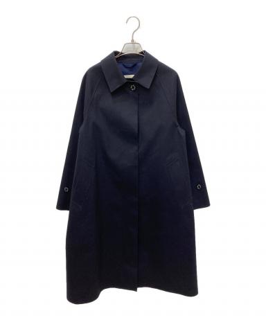 ポールスミス別注マッキントッシュ　ゴム引きステンカラーコート　ネイビーL 中古・古着通販】MACKINTOSH (マッキントッシュ) ステンカラーゴム引き