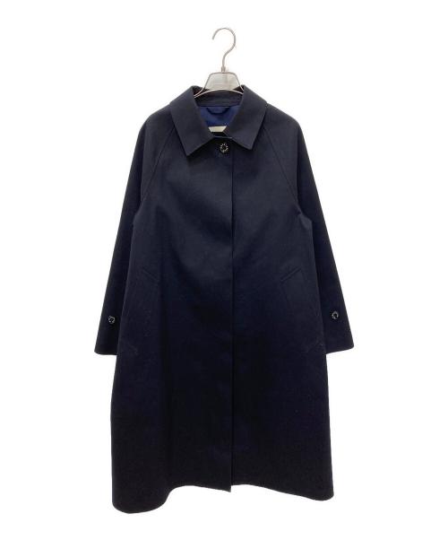 MACKINTOSH（マッキントッシュ）MACKINTOSH (マッキントッシュ) ステンカラーゴム引きコート ネイビー サイズ:6の古着・服飾アイテム