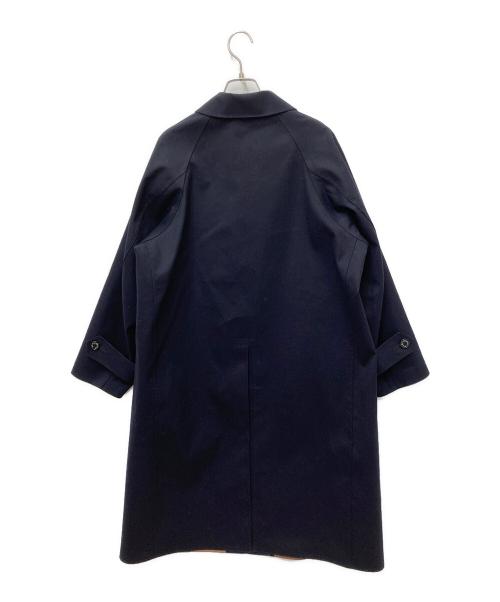 MACKINTOSH（マッキントッシュ）MACKINTOSH (マッキントッシュ) ステンカラーゴム引きコート ネイビー サイズ:6の古着・服飾アイテム