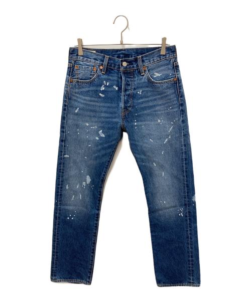 LEVI'S PReMIUM（リーバイス プレミアム）LEVI'S PReMIUM (リーバイス プレミアム) JOURNAL STANDARD relume (ジャーナルスタンダード レリューム) 501ペイントデニムパンツ インディゴ サイズ:30の古着・服飾アイテム