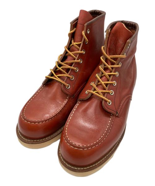 RED WING（レッドウィング）RED WING (レッドウィング) 6-inch Classic Moc ブラウン サイズ:28の古着・服飾アイテム