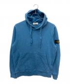 STONE ISLANDストーンアイランド）の古着「コットンスウェットプルオーバーパーカー」｜ブルー