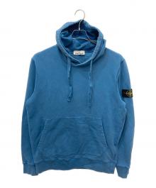 STONE ISLAND（ストーンアイランド）の古着「コットンスウェットプルオーバーパーカー」｜ブルー